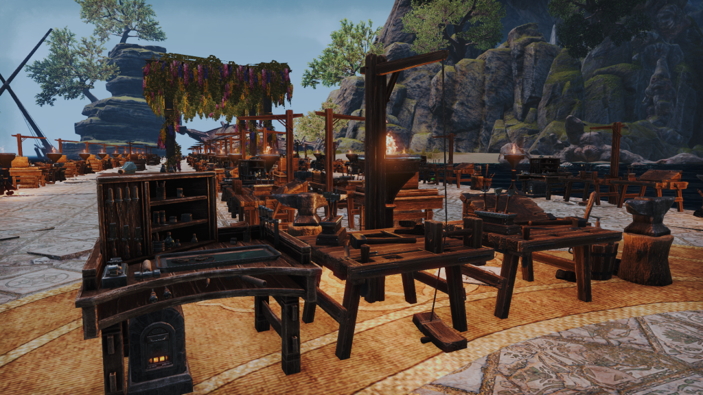 ESO Crafting Stations