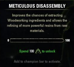 Meticulous Disassembly ESO